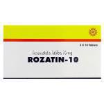 Rozatin-10 ロザチン、ジェネリッククレストール、ロスバスタチン10mg